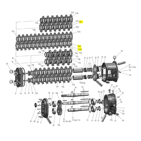 Entretoise 5.5mm - ACIER 1.0038 - Série HPL