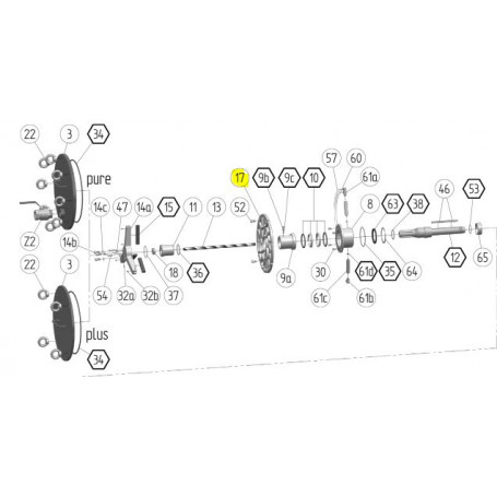 Grille de réduction 210 trous diamètre 6mm - ACIER trempée - Série P150