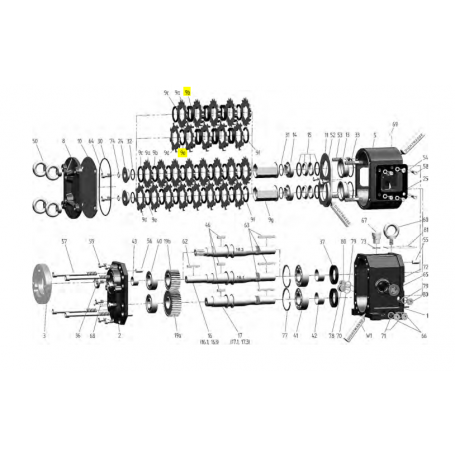 Entretoise 4.7mm - INOX 1.4571 - Série HAL50