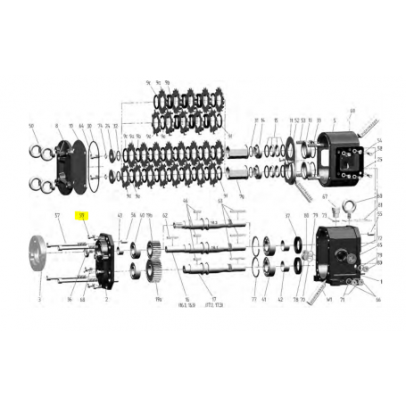 Vis à six pans creux M10x20 - INOX - Série HAL/AL