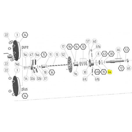 Circlip - 90x3 - ACIER - Série P300