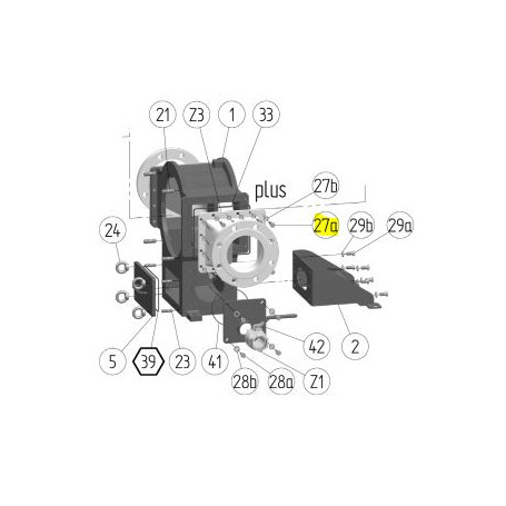 Vis à six pans creux - M12x35 - INOX - Série P300