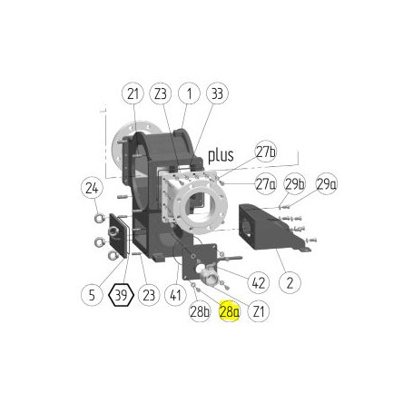 Vis tête hexagonale - M12x25 - INOX - Série P300