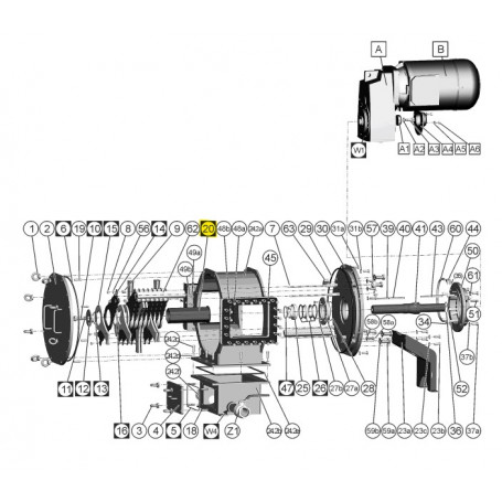 Chemise hexagonale - ACIER 1.7225 - Série RR6000