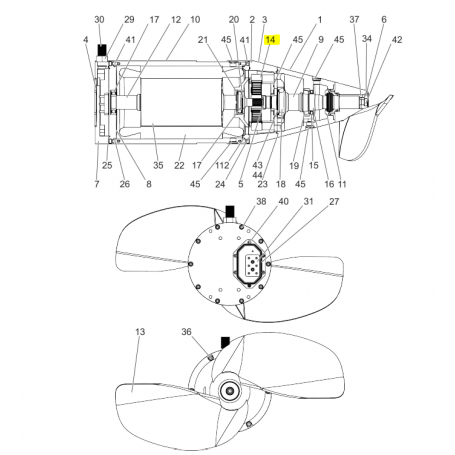 Roulement à contact oblique - Série BMX