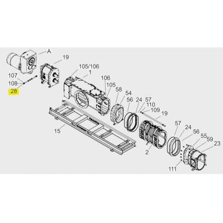 Demi-coquille - PEHD - Série Powerfeed Twin