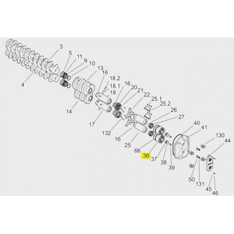 Contre-palier - Série Powerfeed Twin
