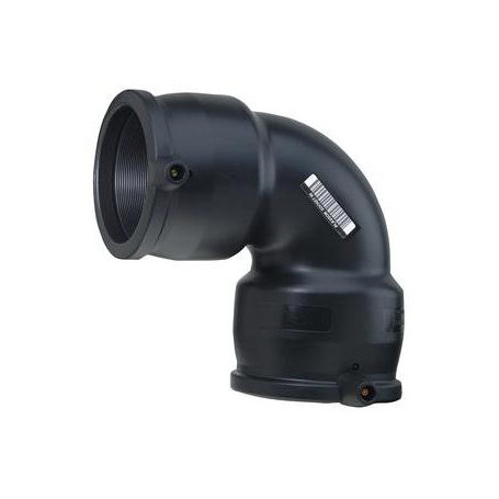 Coude 90° électrosoudable - diam. 125 - PE100 - PN16