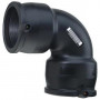 Coude 90° électrosoudable - diam. 160 - PE100 - PN16