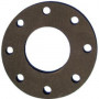 Joint plat avec trous en caoutchouc - diam. 400mm - EP 4mm