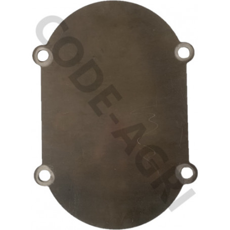 Plaque d'usure avant - ACIER 1.8714 - Série AN