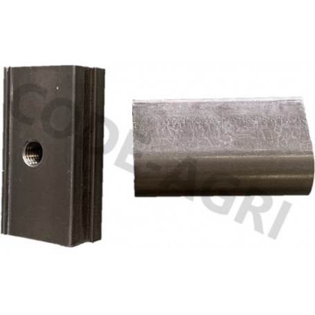 Embout de fixation de demi coquille - ACIER 1.7131 - Série FL518