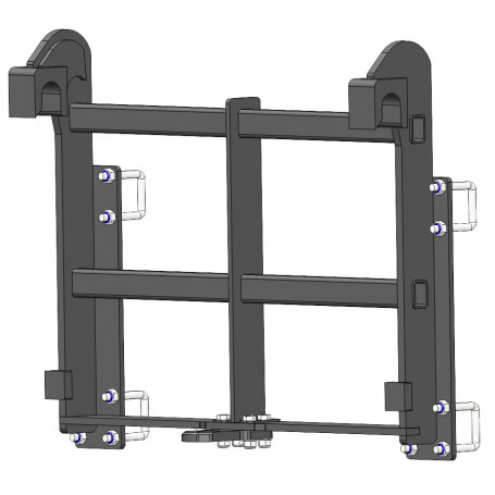 Adaptation à bride attelage MERLO ZM3