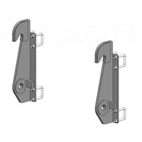 Adaptation à bride attelage CLAAS SCORPION