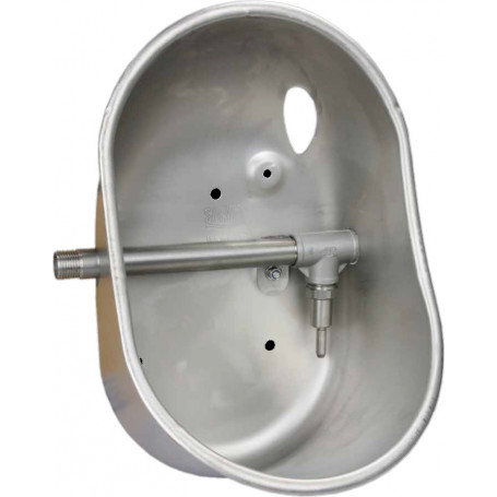 Abreuvoir modèle 76U inox arrivée horizontale SUEVIA