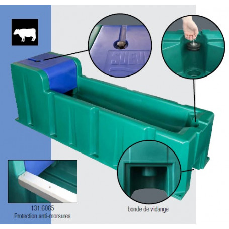 Abreuvoir Isotherme 2.3M Modèle 6523 SUEVIA