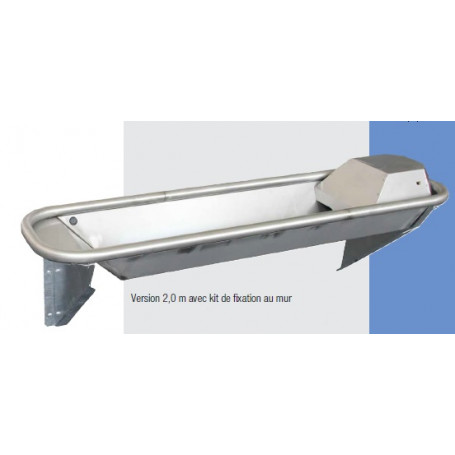 Kit de fixation au mur universel pour abreuvoir arrondi SUEVIA