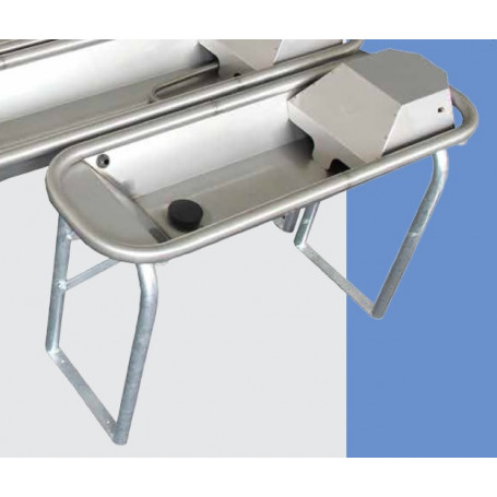 Kit pieds de pour fixation au sol pour abreuvoir arrondi longueur 1.50M  SUEVIA