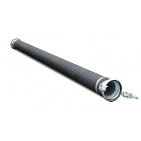 TUYAU CAOUT. Ø120 LG 4MMONTE AV RACCORDS