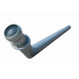 TUBE GALVA L4M Ø 150 COUDE