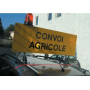 Kit complet (panneau + support) convoi agricole pour voiture pilote