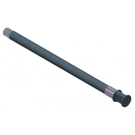Axe de commande de frein Ø35 B0650 avec méplat