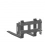 Lève palette 4000 kg - fourche longueur 1.2 m - attelage AGRAM