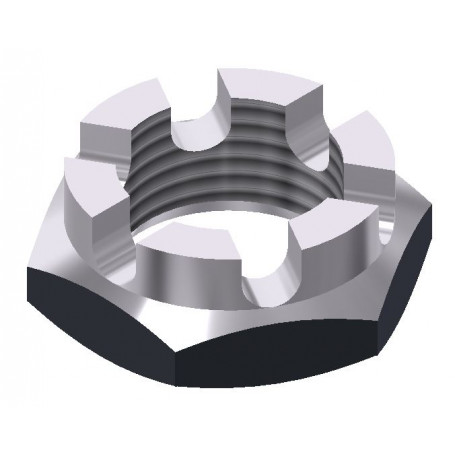 Ecrou à créneau M48X200