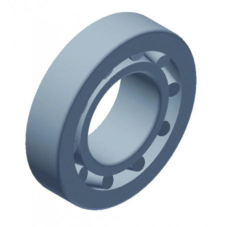 Roulement 32217 pour essieu AMB / EB