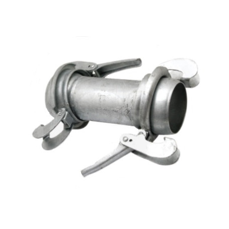 Inverseur avec raccord mâle des deux côtés galvanisé de type BAUER  (longueur 480mm)