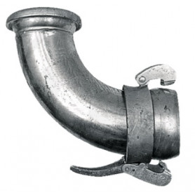 Raccord mâle et femelle coudé 90° galvanisé Ø(nominal/pouces) 194/8" de type BAUER