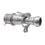 Crépine avec raccord mâle et limiteur de débit galvanisé à chaud Ø(nominal/pouces) 108/4" de type BAUER