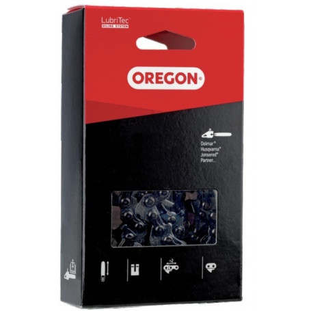 Chaine tronçonneuse OREGON 91VXL / pas 3/8" LP/ jauge .050"(1.3mm)/ 44 maillons