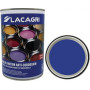 Peinture de finition bleu irrigation pot 1l