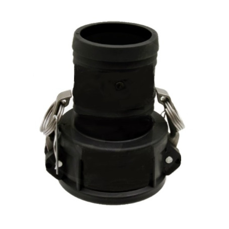 Raccord femelle avec embout tuyau Ø105mm 4"