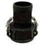 Raccord femelle avec embout tuyau Ø105mm 4"