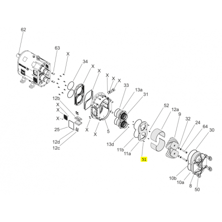 Vis fraisée hexagonale creux - M6x22 - INOX - Série BJ