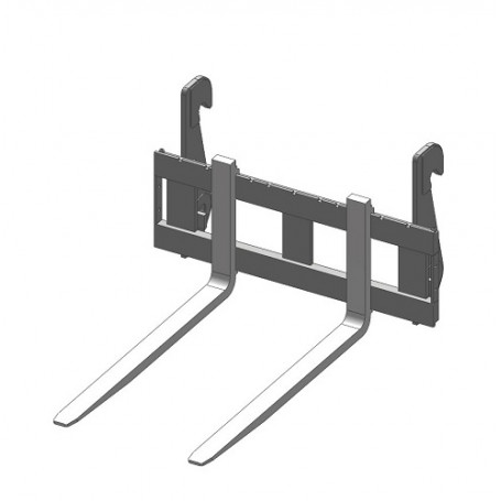 Lève palette 2000 kg - fourche longueur 1.2 m - attelage CLAAS SCORPIO