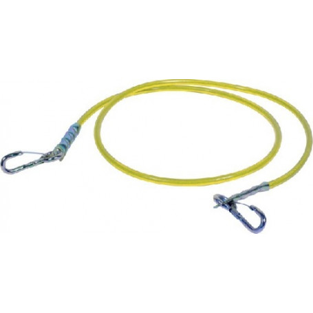 Cable de commande crochet d'attelage inférieur lg 1,80 m