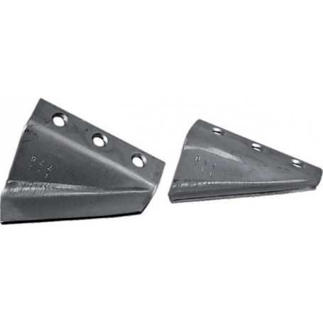 Kit ailettes pour lame tondeuse autoportée longueur 100MM SNAPPER  37723 / 60480