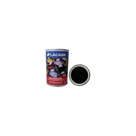 peinture haute température noir en pot
