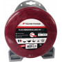 Fil nylon spirale Ø3mm TECHNI-POWER pour débroussailleuse (coque dévidoir 46M)