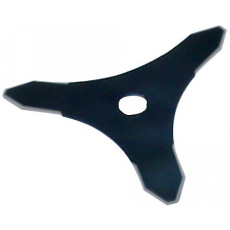 Lame/disque de débroussailleuse 3 dents (largeur de coupe 250mm) épaisseur 3mm