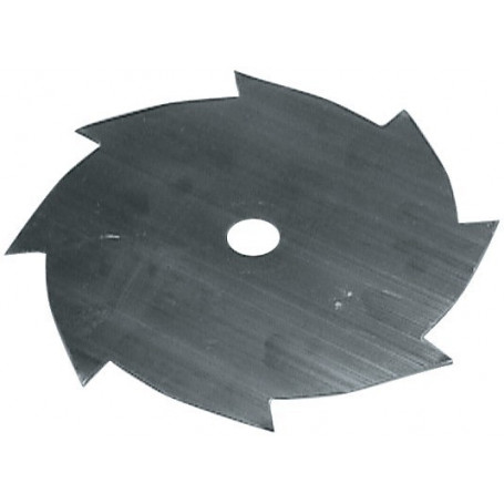 Lame/disque de débroussailleuse 8 dents (largeur de coupe 255mm) épaisseur 1.5mm