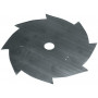 Lame/disque de débroussailleuse 8 dents (largeur de coupe 255mm) épaisseur 1.5mm