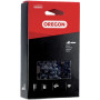 Chaine tronçonneuse demi- ronde OREGON 75DPX / pas 3/8"PRO / jauge .063"(1.6mm) / 56 maillons