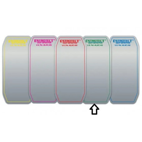 Patch vert détection de chaleurs Estrotect (boite de 10) pour bovins