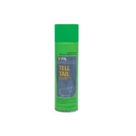 Marqueur aérosol vert 500ml TELL TAIL GENERAL pour bovin
