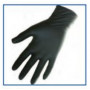 Gants de traite nitrile noir poignet court MILKERS taille XL (boite de 100)