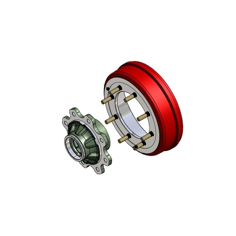 Ensemble D'essieux De Moyeu Wheel Master - Modèle FT WM FM21 M9x108 QR